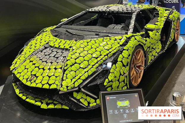 Mondial de l'Auto 2022 Paris - Lamborghini Technic - Lego