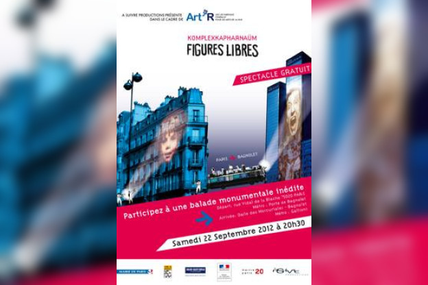 Figures libres, le spectacle gratuit de Paris à Bagnolet