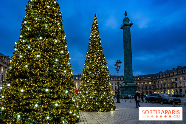 sapins de Noël Place Vendôme 