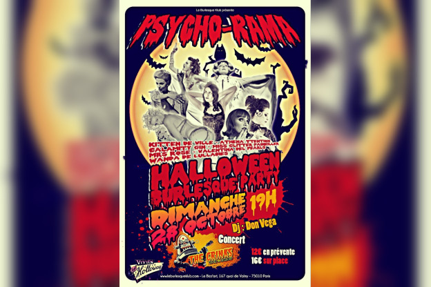 Halloween Burlesque Party au Bizz'Art