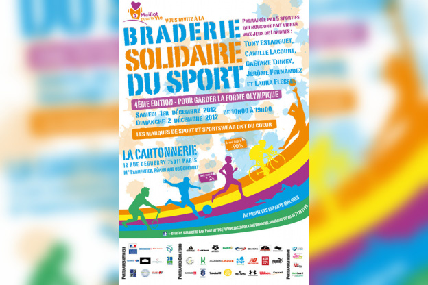 La Braderie Solidaire du sport 2012 à Paris