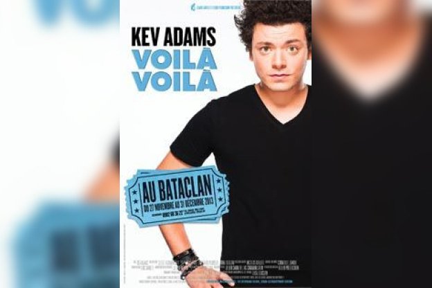 Kev Adams présente "voilà, voilà" au Bataclan