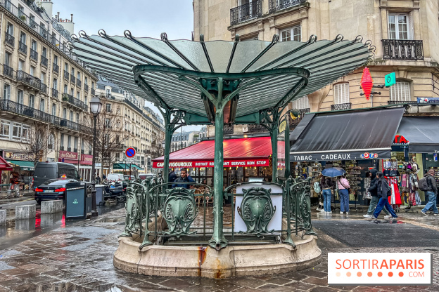 station de métro de Type B d'Hector Guimard - chatelet
