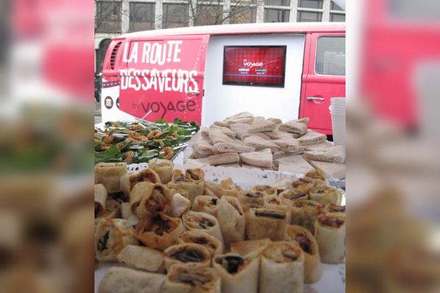 Le foodtruck Voyage des cuisines du monde à Paris