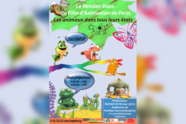 Le Rendez-vous du Film d'Animation paris, croq'anime, 2013