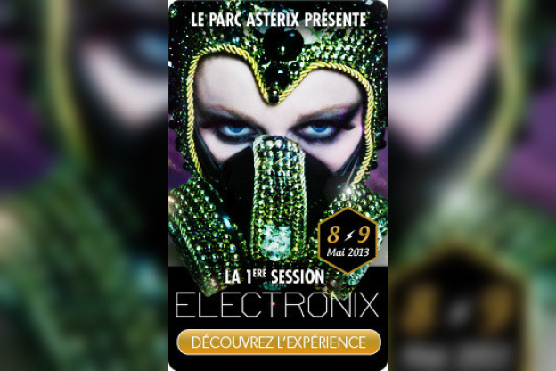 soirée électronix au parc astérix, nuit electronix