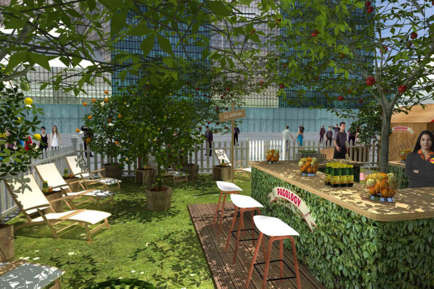 Verger Pago à la Défense