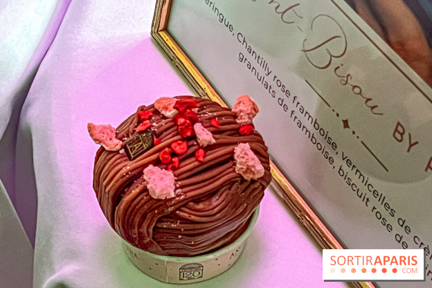 Le Mont Blanc Angelina - le Mont-Bisou by Peggy Frey pour les 120 ans de la Maison