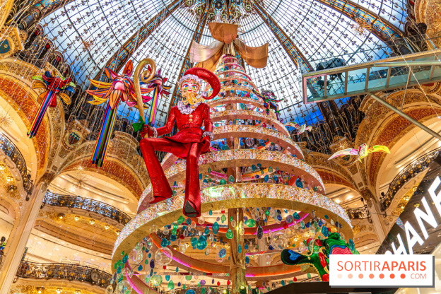The last 11 Galeries Lafayette Christmas trees from 2023 to 2013 ...
