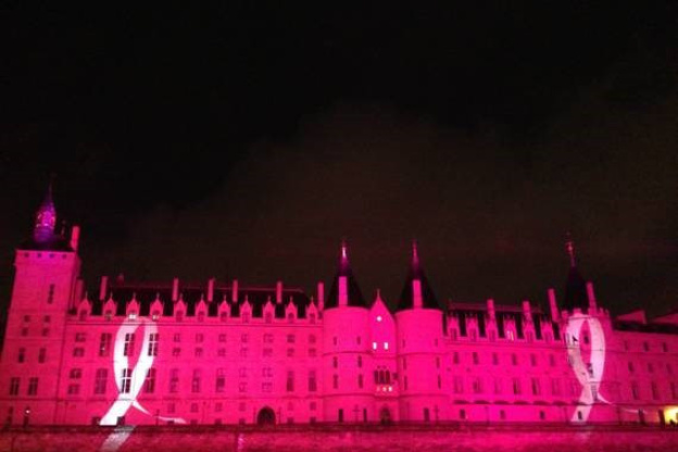 Jardins d'Espoir et Conciergerie en rose pour Le Cancer du sein