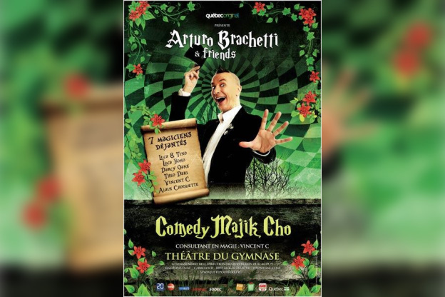 Arturo Brachetti & friends, Comedy Majik Cho au théâtre du Gymnase 
