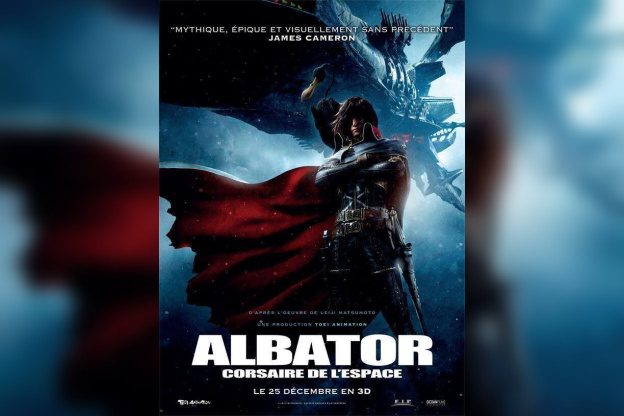 affiche Albator, film albator, le corsaire de l'espace 