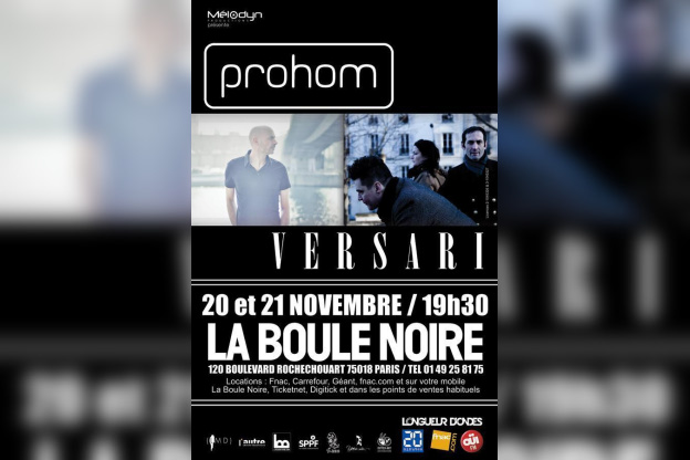 Prohom + Versari en concert