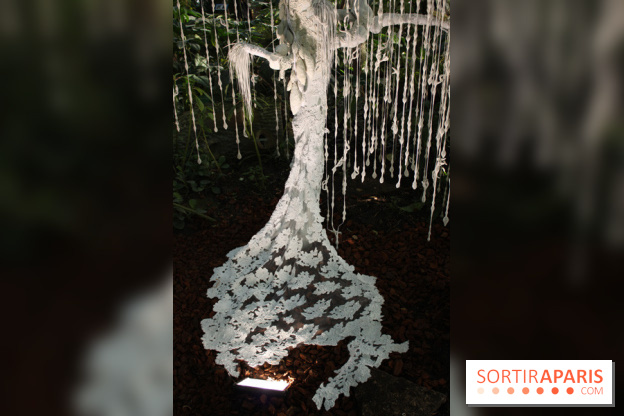 Noces Végétales au Jardin des Plantes : la mariée