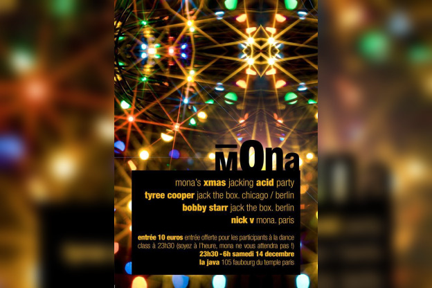 MONA’S XMAS JACKING ACID PARTY