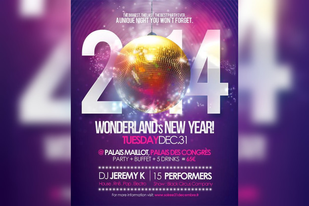 PALAIS MAILLOT - Wonderland’s New Year 2014