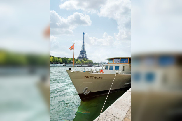 Le Bretagne, à quai