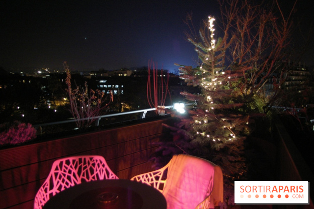 Le 114 up on the Roof en mode Noël