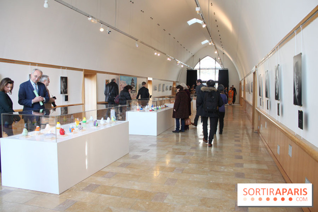Exposition Okiagari Koboshi, les poupées japonaises au Chai de Bercy