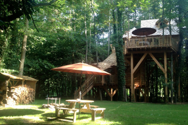 Les cabanes dans les arbles du Moulin