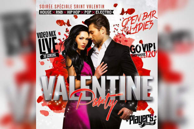 VALENTINE’S PARTY : Spéciale Saint-Valentin