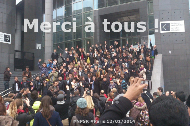No Pants Subway Ride Paris 2014