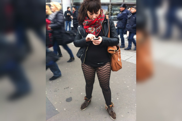 No Pants Subway Ride Paris 2014