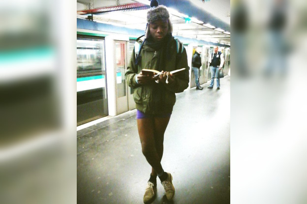 No Pants Subway Ride Paris 2014