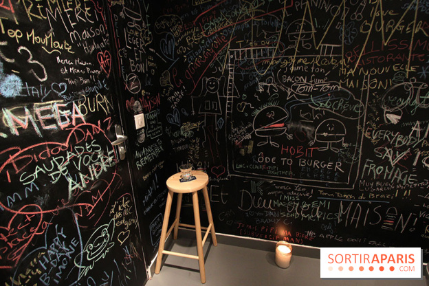 Restaurant à Burgers Maison à Paris, les toilettes