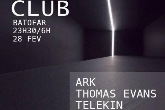Sugoï Club @ Batofar le 28/02/14 : Ark / Thomas EVANS / Telekin / Maïdo