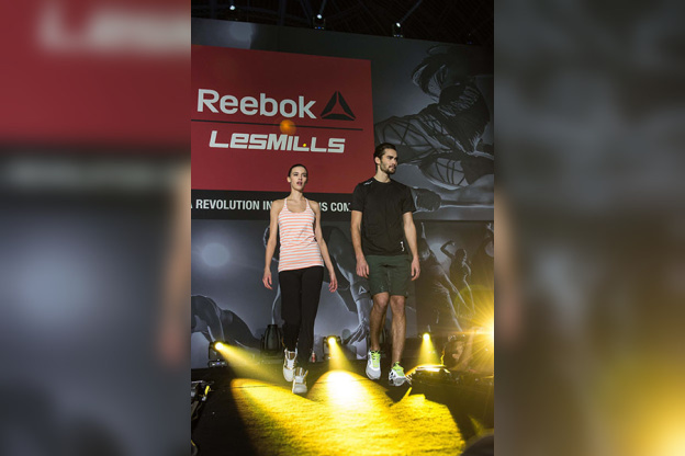 Le Grand Palais, transformé en salle de fitness géante