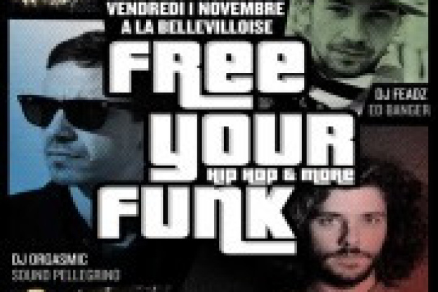 Free Your Funk à La Bellevilloise avec DJ Feadz
