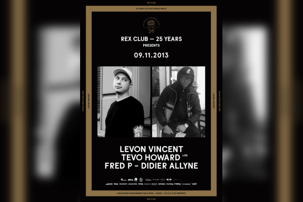 Rex Club « 25 years » avec Levon Vincent 