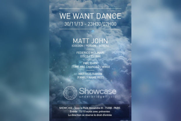 We Want Dance au Showcase avec Matt John
