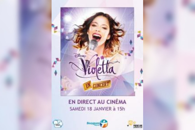 Violetta en concert : Retransmission en direct au cinéma le 18 janvier