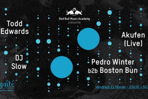 Nuit de la Gaîté Lyrique avec Todd Edwards et Pedro Winter b2b Boston Bun
