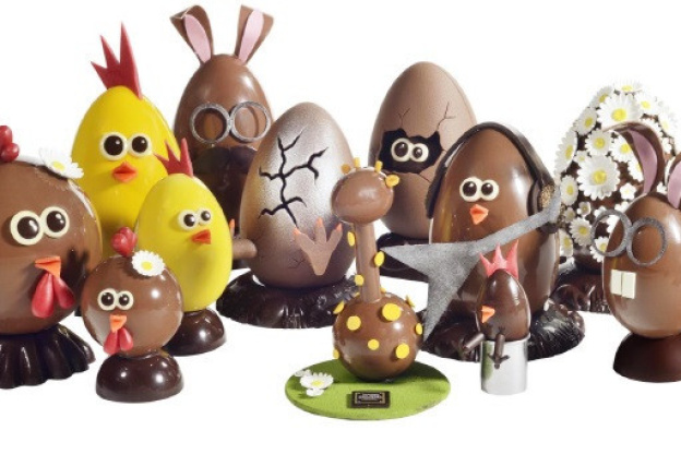 Pâques 2014 : Christophe Roussel et son bestiaire chocolaté