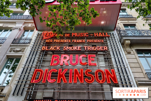 Bruce Dickinson en concert à l'Olympia : on y était, on vous raconte