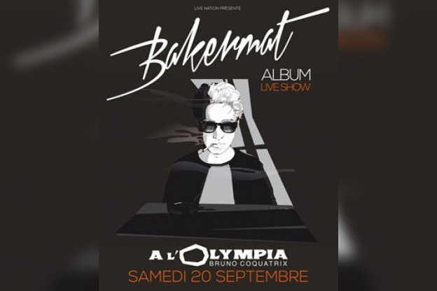 Bakermat à l’Olympia de Paris en septembre 2014