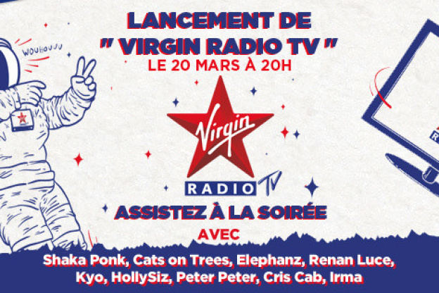 Lancement de Virgin Radio TV : concerts à La Maroquinerie 
