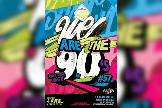 We are the 90’s #57 à la Machine du Moulin Rouge
