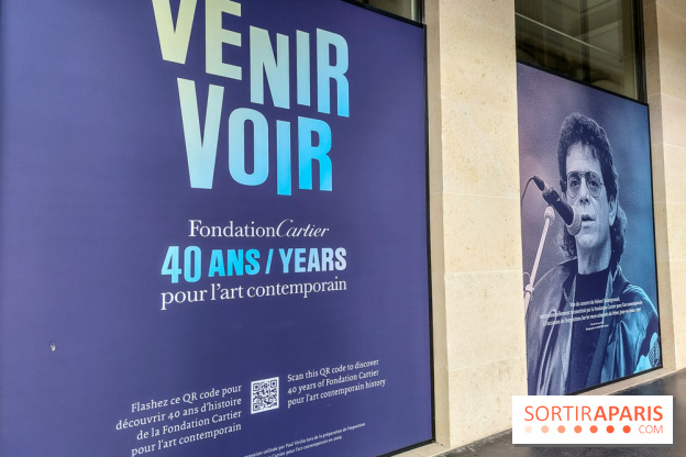 Paris : une installation visible sur la future Fondation Cartier pour l’art contemporain au Louvre