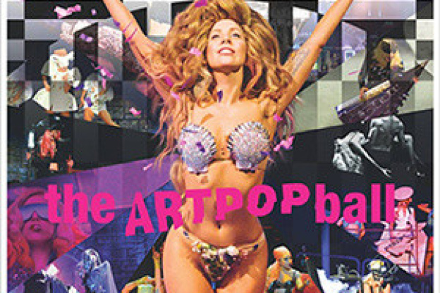 Lady Gaga en concert à Paris Bercy en novembre 2014