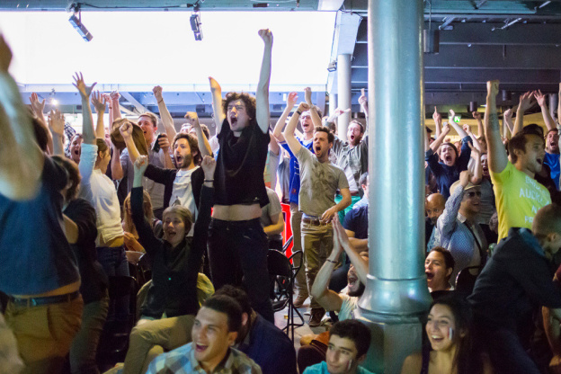 Retransmission du match France - Allemagne au Pavillon de l'Arsenal