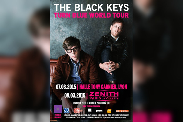 The Black Keys en concert au Zénith de Paris en 2015