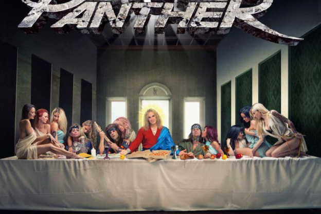 Steel Panther en concert à l’Olympia de Paris en 2015