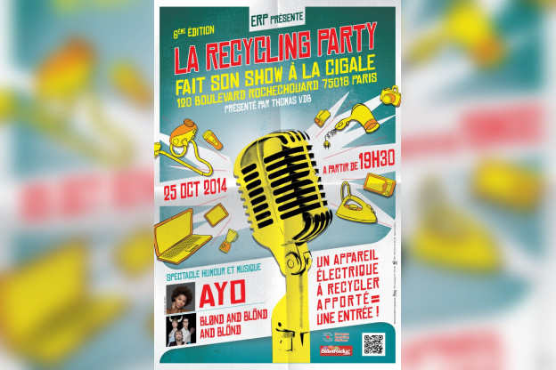 La Recycling Party 2014 fait son show à La Cigale avec Ayo