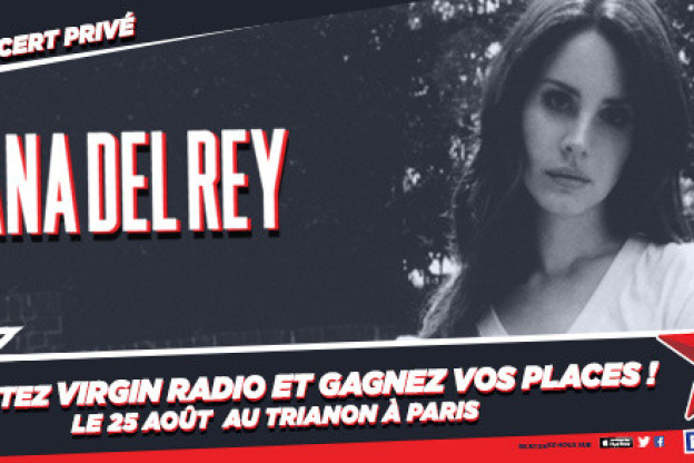 Lana Del Rey en concert privé Virgin Radio au Trianon de Paris
