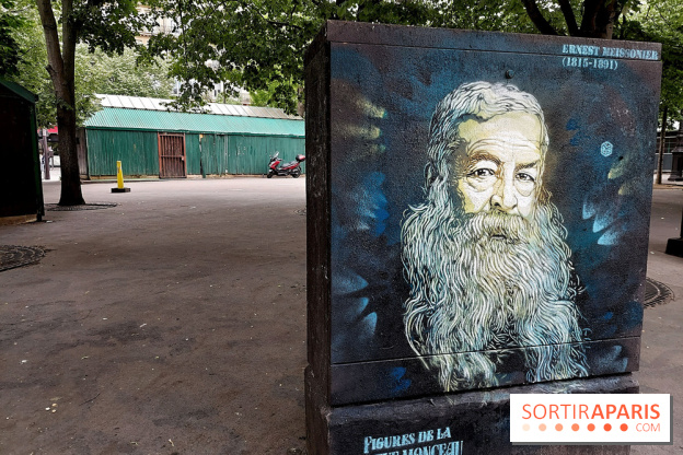 Street art : C215 réalise 11 portraits de figures célèbres dans le quartier de la Plaine Monceau