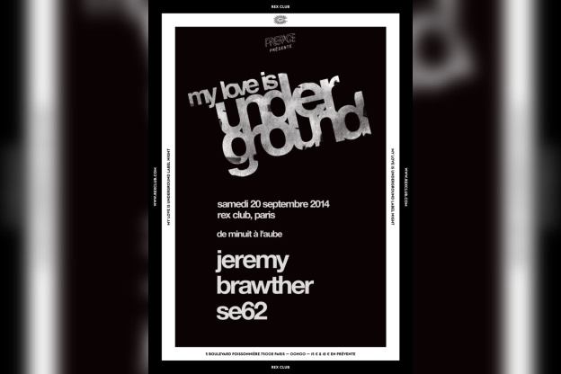 My Love is Undergournd Label Night au Rex Club